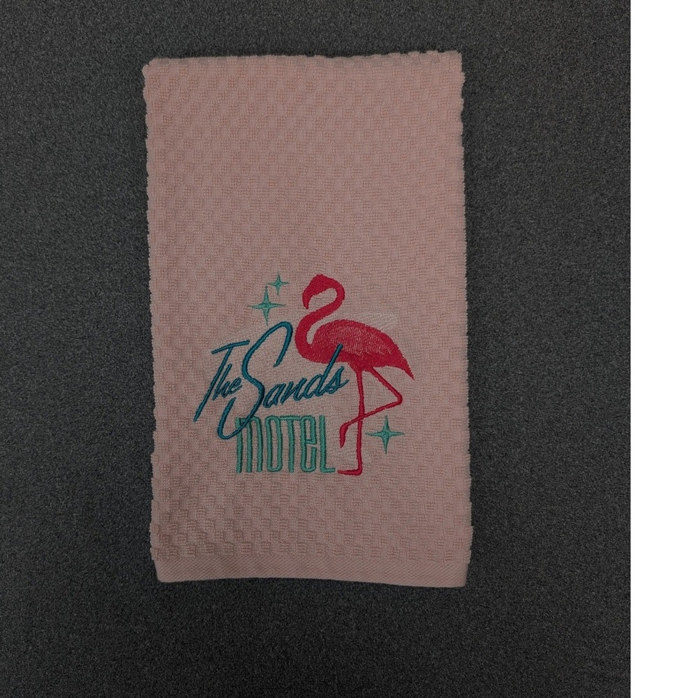 The Sands Hotel Retro Mid Century Modern Kitchen Bath Bar Towel Great Gift Idea!